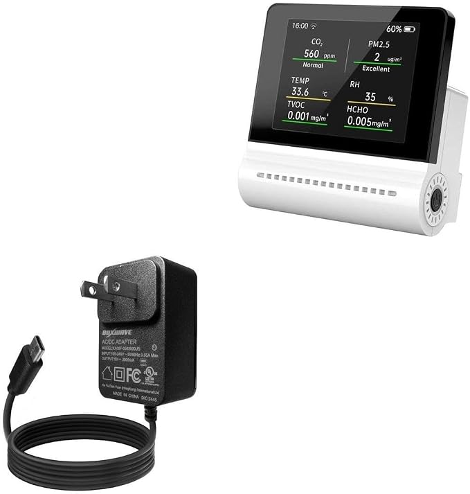 BoxWave Charger Compatible with Noyafa JMS16 - Wall Charger Direct (15W) Rapid Charge Your Device with Built-in 3ft Cable