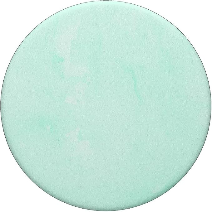 PopSockets Watercolor Aquamarine PopGrip - Cell Phone Grip Stand - Black Turquoise - Compatible with iPhone 11 Tablets