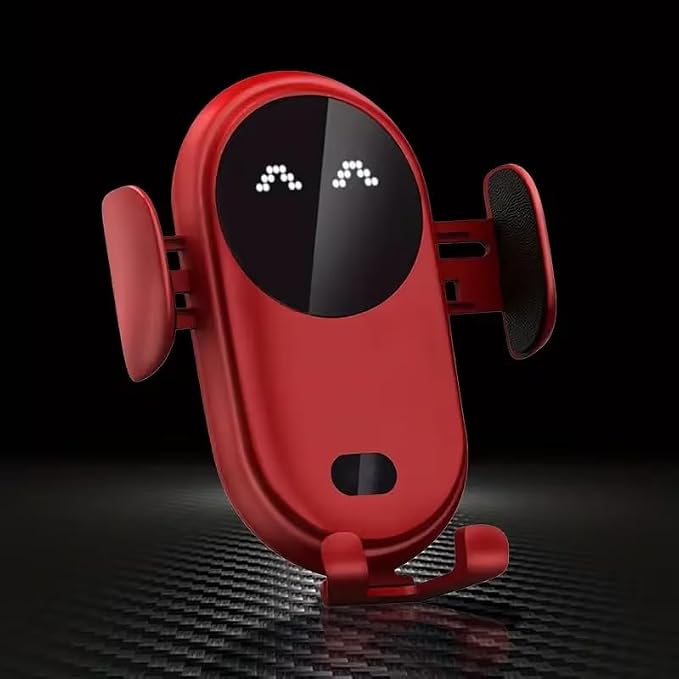 Wireless Car Charger with Air Vent Mount USB Phone Holder for iPhone 17/16/15/14/13/12 Black