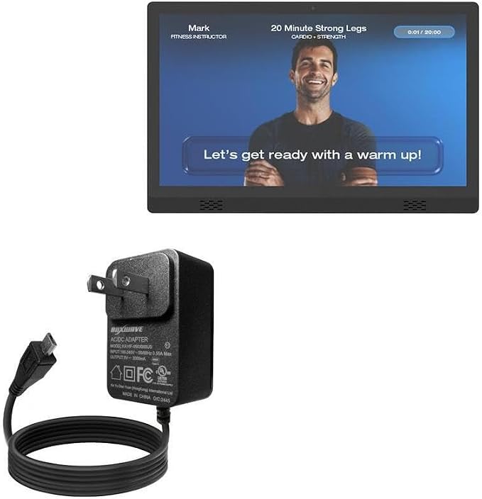 BoxWave Charger Compatible with Glory Star Jarvis (23.8 in) - Wall Charger Direct (15W) Rapid Charge Your Device with Built-in 3ft Cable
