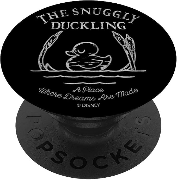 Disney Tangled The Snuggly Duckling Logo PopSockets Adhesive PopGrip