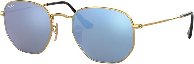 Ray-Ban unisex-adult Rb3548n Hexagonal Flat Lens Hexagonal Sunglasses