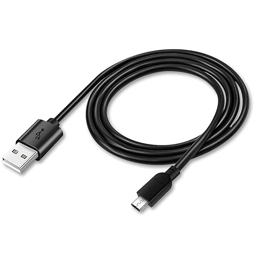 Replacement Nikon UC-E21 USB Charging &amp Data Transfer Cable – 6.6ft Long Cord Compatible with Nikon D3400 Z50 Coolpix P900 P1000 B700 A1000 W300 KeyMission 360 and More Cameras