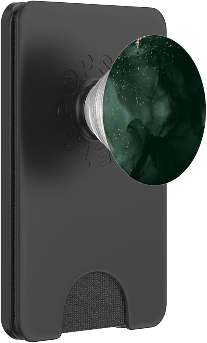Elegant Dark Green Color Forest Green Pattern PopSockets Adhesive PopGrip