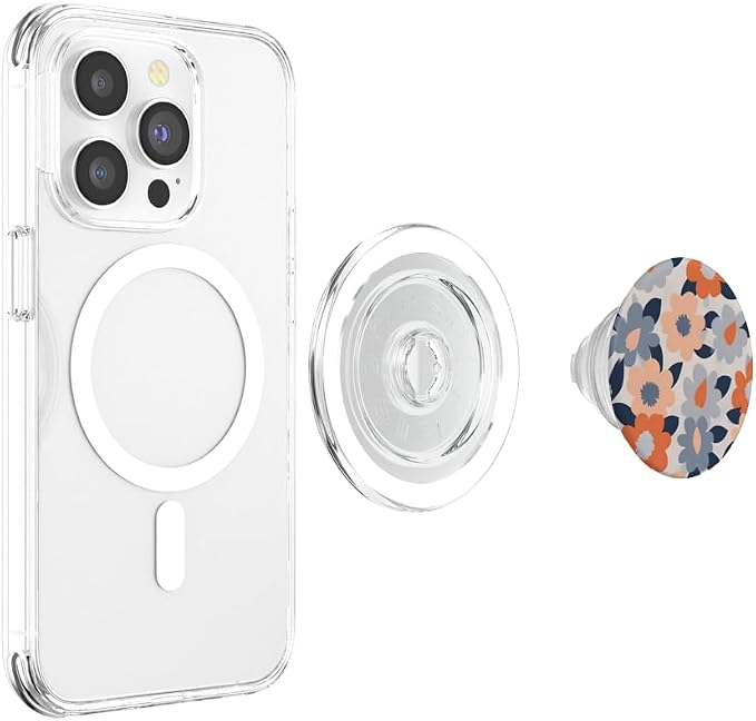 Pastel Floral PopSockets PopGrip for MagSafe