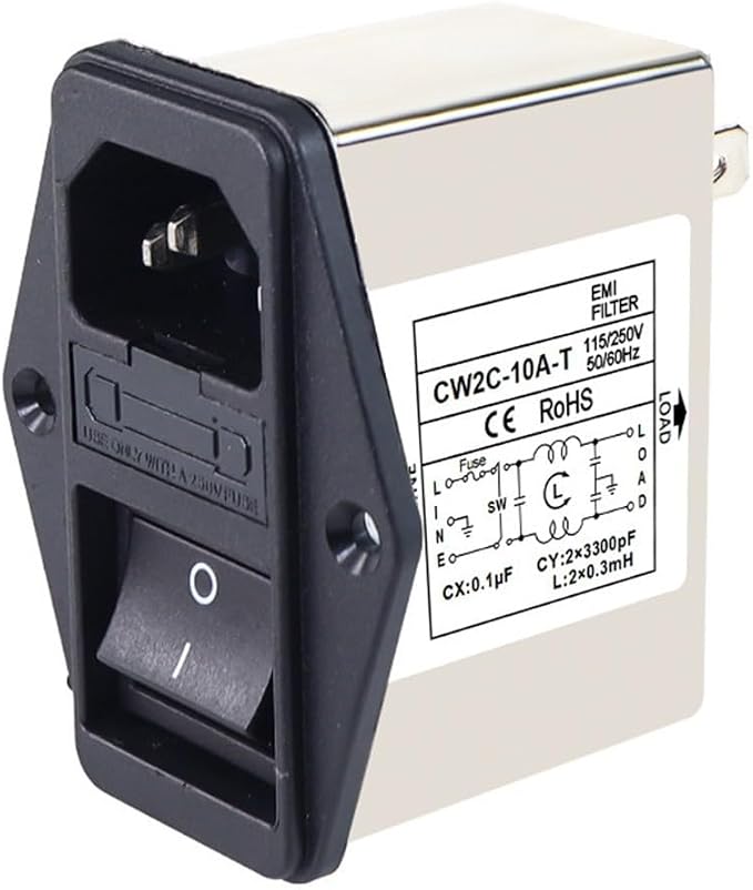 IEC Power Filter, Inlet Power Socket, IEC Socket Power Filter