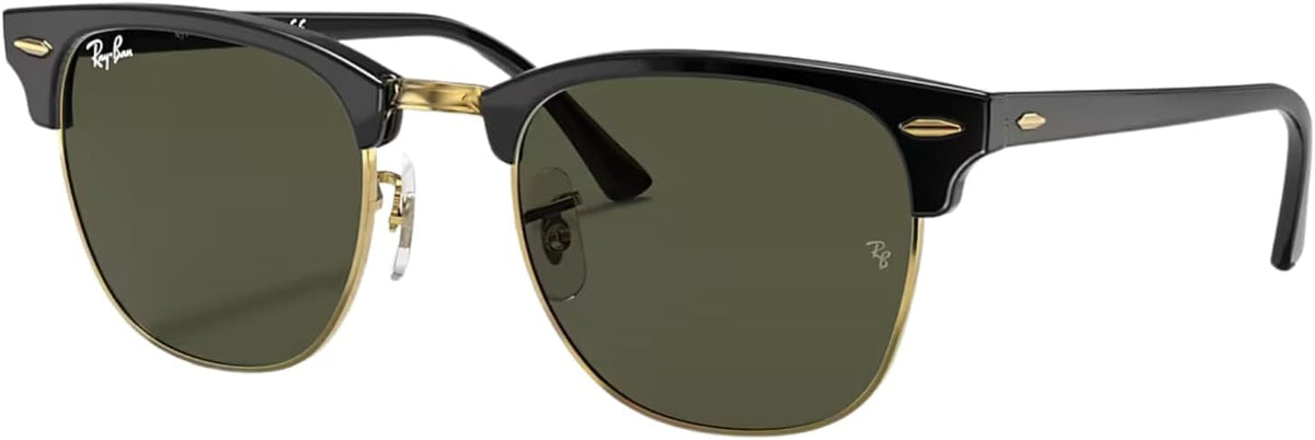 Ray-Ban RB3016 CLUBMASTER Sunglasses For Men For Women +BUNDLE with ACCESSORY EYEWEAR KIT
