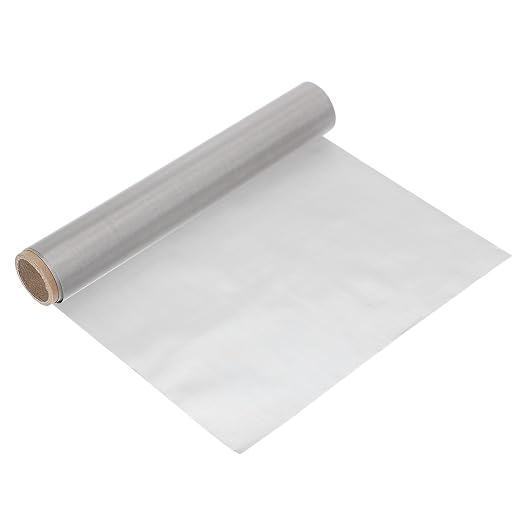 uxcell 500 Mesh 118" x 12" Woven Wire Mesh, 304 Stainless Steel Air Vent Filter