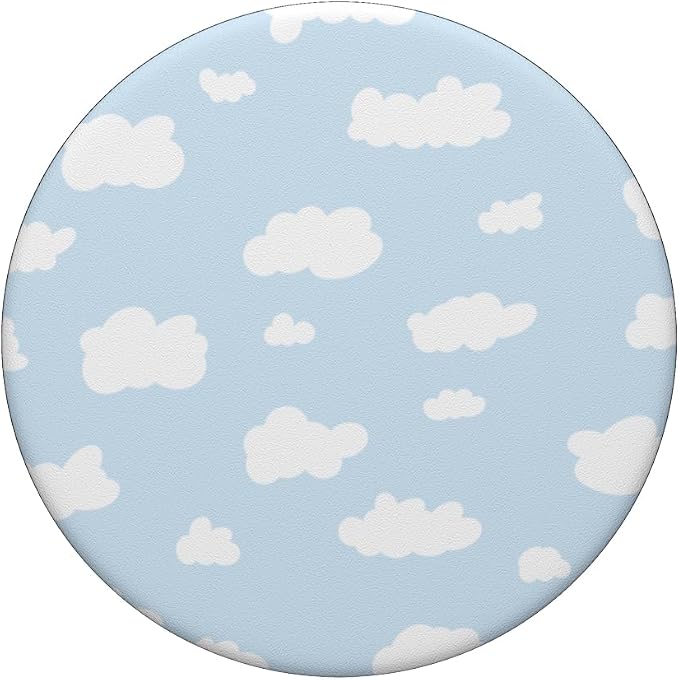 Clouds Cloudy Sky Aesthetic Cloud Pattern PopSockets Adhesive PopGrip