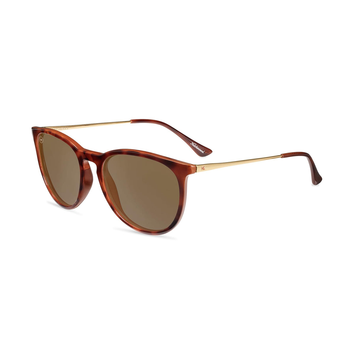 Knockaround Round Trendy Polarized Sunglasses for Women - UV Protection