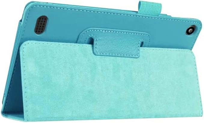Tablet Cover for Amazon Kindle Fire 7 5th Generation(Model:SV98LN2015 Release)Ultra Slim Folio Stand Lightweight Leather Case for Kindle Fire HD7 5th Gen 7 (Li-Brown)