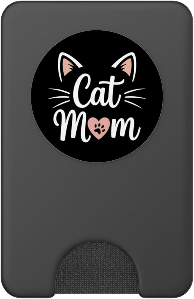 Cat Mom I Love Cat Cat Mom Great Classic Idea For Mom PopSockets PopGrip for MagSafe