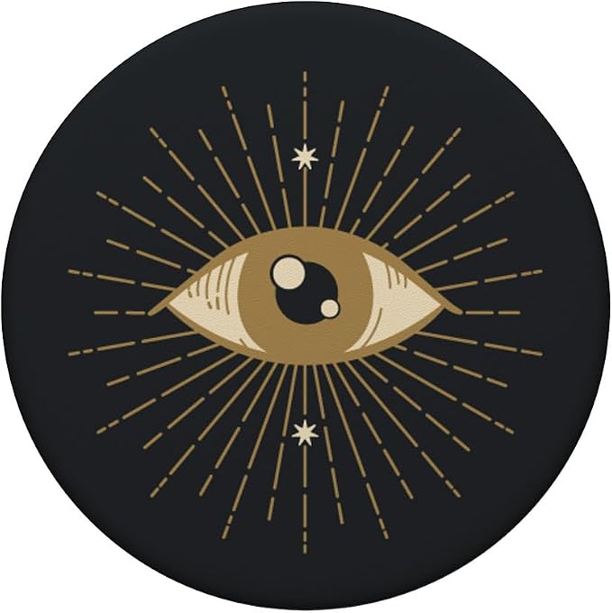 All Seeing Eye Black PopSockets Adhesive PopGrip