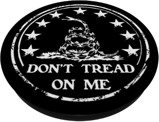 Awesome! graphic 2nd Amendment grip for your phone!! PopSockets PopGrip: Swappable Grip for Phones &amp Tablets