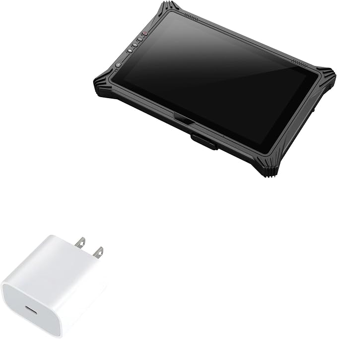 BoxWave Charger Compatible with Emdoor EM-I10U - PD GAN miniCube (30W) 30W Tiny PD GAN Type-C Wall Charger - Winter White