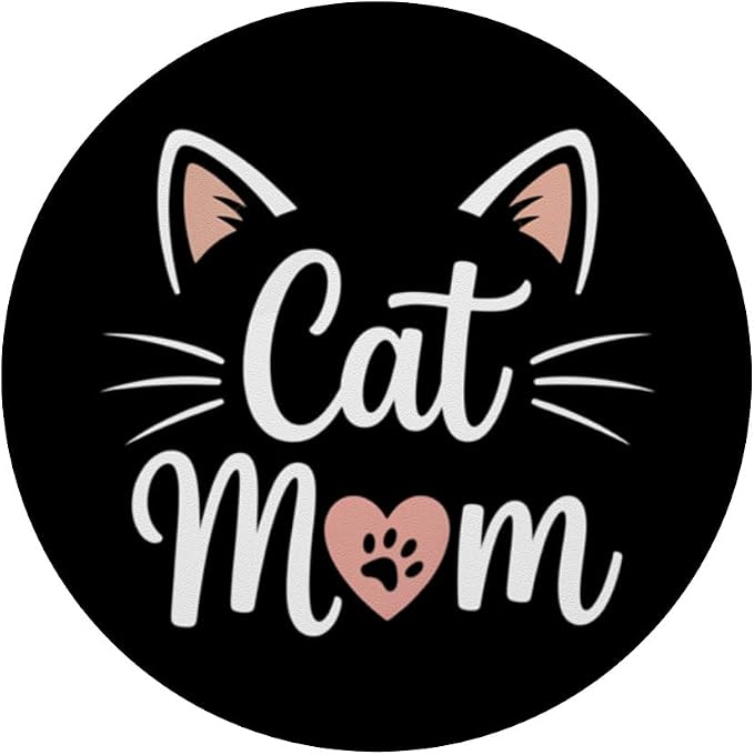 Cat Mom I Love Cat Cat Mom Great Classic Idea For Mom PopSockets PopGrip for MagSafe