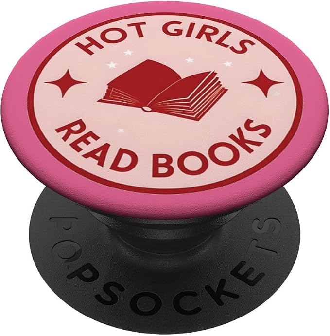 Hot Girls Read Books Reading Book Lover Booktrovert Bookish PopSockets PopGrip for MagSafe