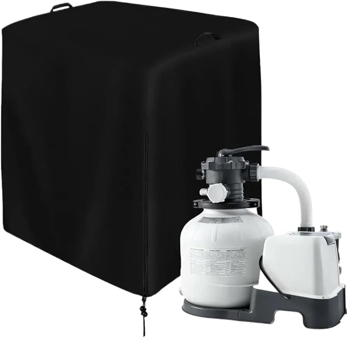 Cover for Pool Pump Filter Sand Cylinder Sunscreen Anti-UV Ground Enclosure