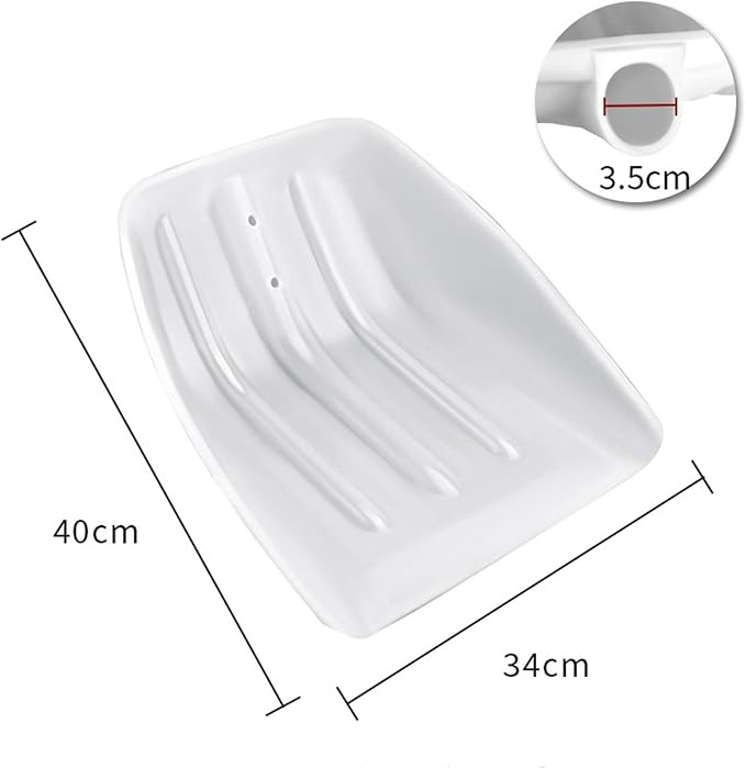 MYCENSE Snow Scoop,Sand Spade,Large,Garbage Cleaning Tool Snow Removal Tool Scoop for Farming Tasks Gardening Yard Work Landscaping, S