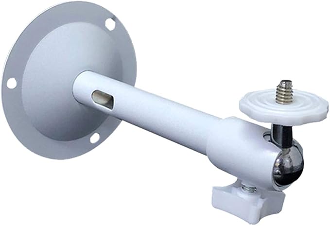 Folgtek Universal Camera Wall Mount Ceiling Mount Tree Holder, Hunting Camera Accessories (White-4pcs Long)