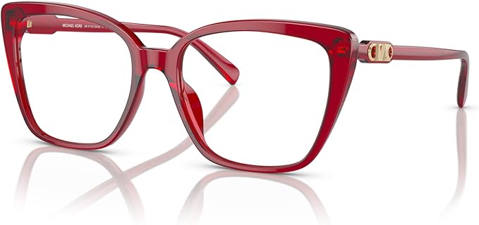 Michael Kors womens Mk4110u Avila Universal Fit Square Prescription Eyewear Frames