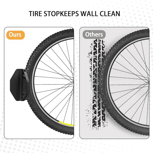Swivel Bike Wall Mount, Bike Hangers for Garage, Space-Saving Bike Storage, Sturdy Bicycle Rack Can Holds Up to 77 lbs, Easy Install, 4 Pack - size: 4 Pack