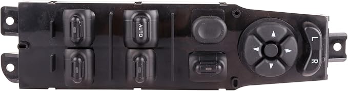 Power Window Master Control Switch Front Left Compatible 2002-2010 for Dodge Ram 2500 2002-2010 for Dodge Ram 1500, Power Window Switch 56049805AB