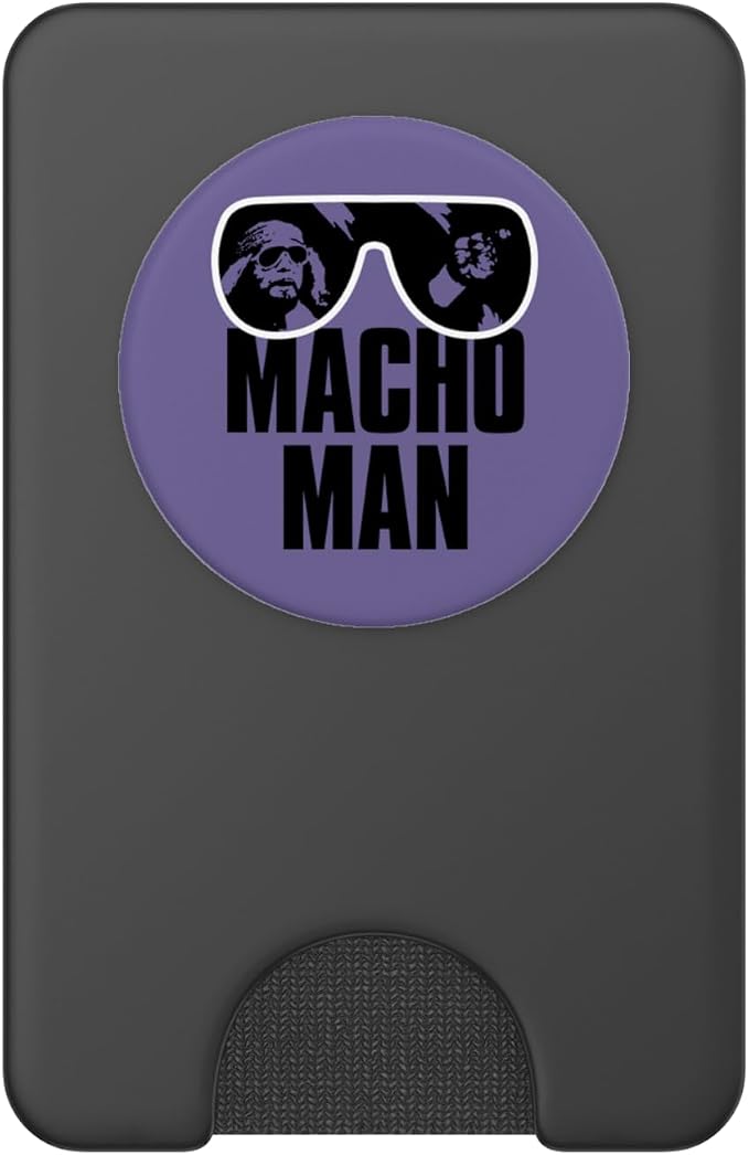 WWE Macho Man Randy Savage PopSockets PopGrip: Swappable Grip for Phones &amp Tablets PopSockets Adhesive PopGrip