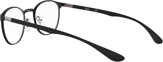 Ray-Ban Unisex Rx6355 Round Prescription Eyeglass Frames