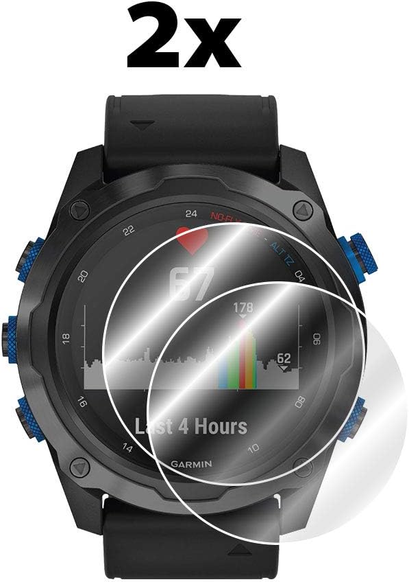 IPG for Garmin Descent Mk1 Hydrogel Screen Protector (2 Units) Invisible HD Clear Film Anti Scratch Guard-Smooth/Self-Healing/Bubble for Mk1