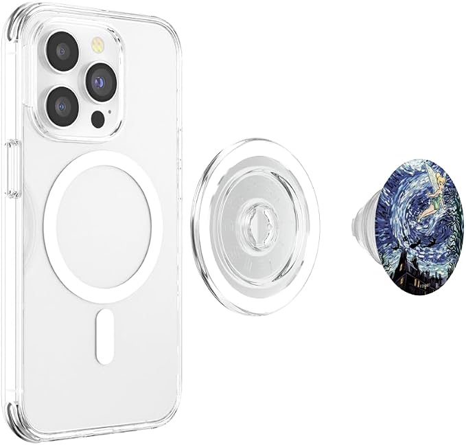 Disney Peter Pan Tinkerbell Starry Night Flight PopSockets Adhesive PopGrip