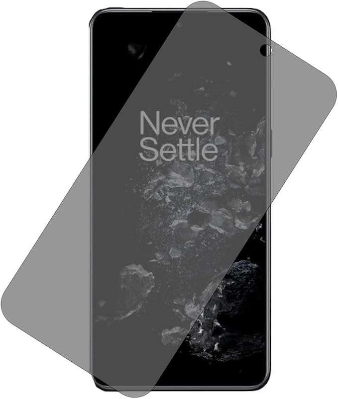 for OnePlus 10T Privacy Screen Protector - [2 Pack] Front Bubble Free Privacy Anti Spy Screen Protector Anti-Scratch Protective Film for OnePlus 10 T 2022