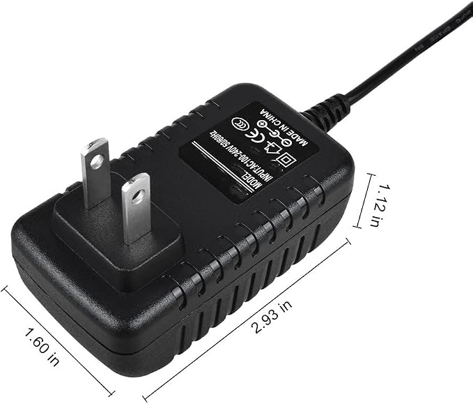 9V DC 1000mA Power Adapter Wall Charger Transformer 3.5mm Mono Phone Plug Tip +
