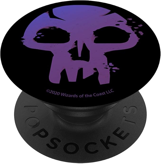 Magic: The Gathering Iconic Black Mana Symbol PopSockets MagSafe PopGrip for iPhone