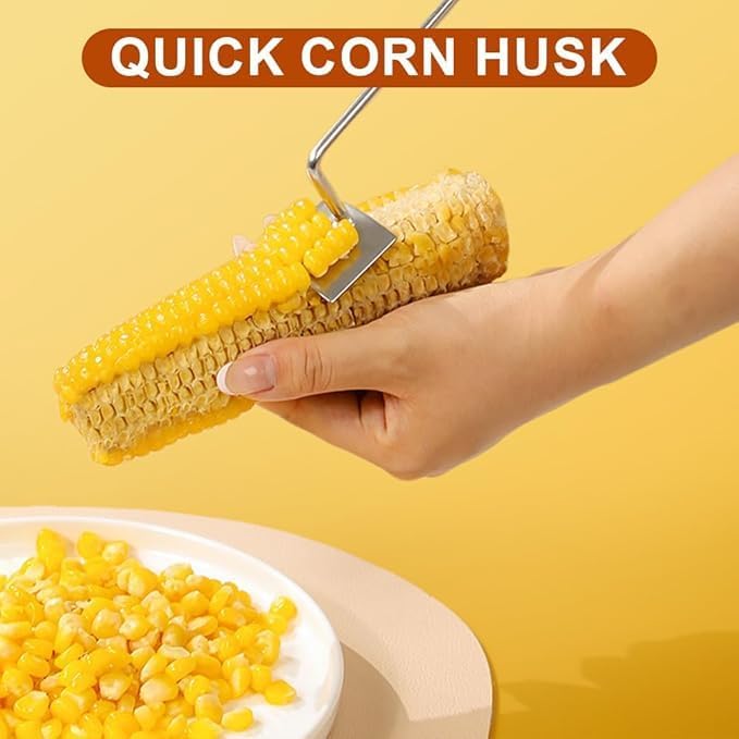 2 Packs Corn Peeler for Corn on the Cob,2026 Upgraded Corn Stripper for Corn on the Cob,Corn on the Cob Remover,Corn Cob Stripper tool Easy to Clean