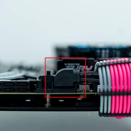 LINKUP USB 3.2 Gen2 Internal Adapter | 20-Pin Header to USB-A | 10Gbps male to female for PC front panel