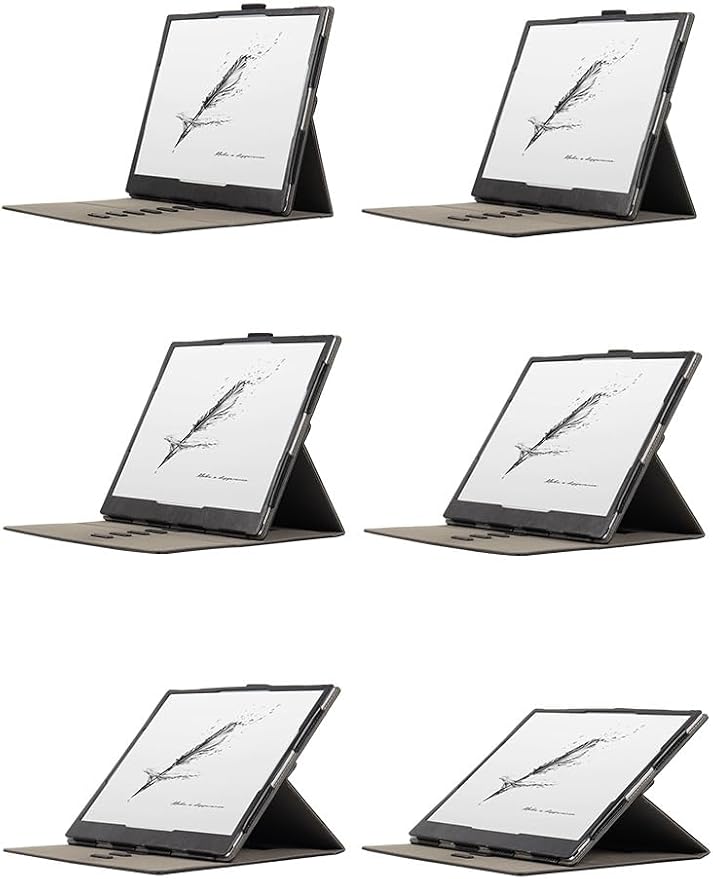 Case Compatible with Fro BOOX Note Max Tablet 13.3inch Tablet Case e-Book Folding Stand Protective Cover with Pencil Holder and Wrist Strap Full Protectio (Note Max/Tab X C/T13C 13.3 2024)
