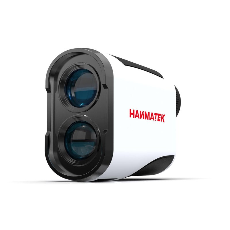 HANMATEK GR1200 Golf Rangefinder with Slope, Flag Lock & Vibration, 6.5X Magnification, 1200 Yards Range, Rechargeable Battery, Golf Distance Finder for Men and Women