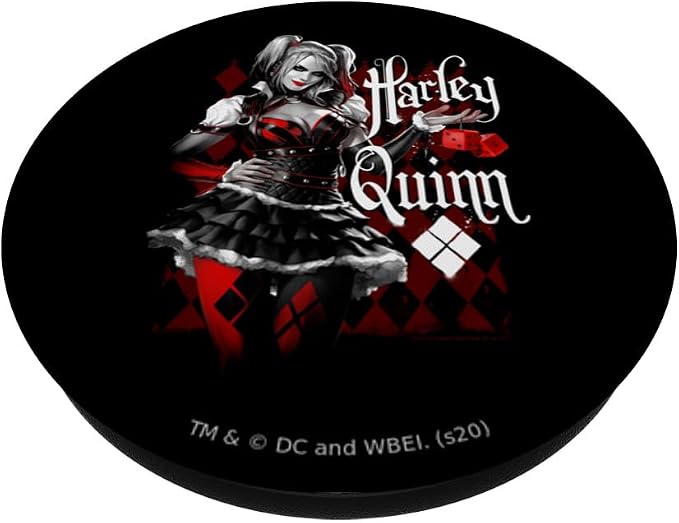 Batman: Arkham Knight Harley Quinn Dice PopSockets Standard PopGrip