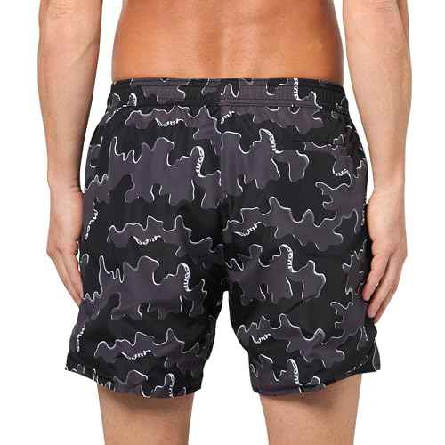 HUGO Men's Reversible Small Logo Swim Trunks
