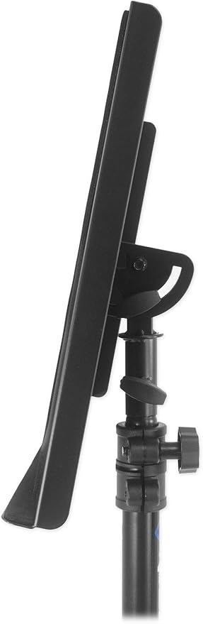 Rockville + DJ Tripod Laptop/Tablet/Ipad Stand with Dual Trays + RLS67 Professional
