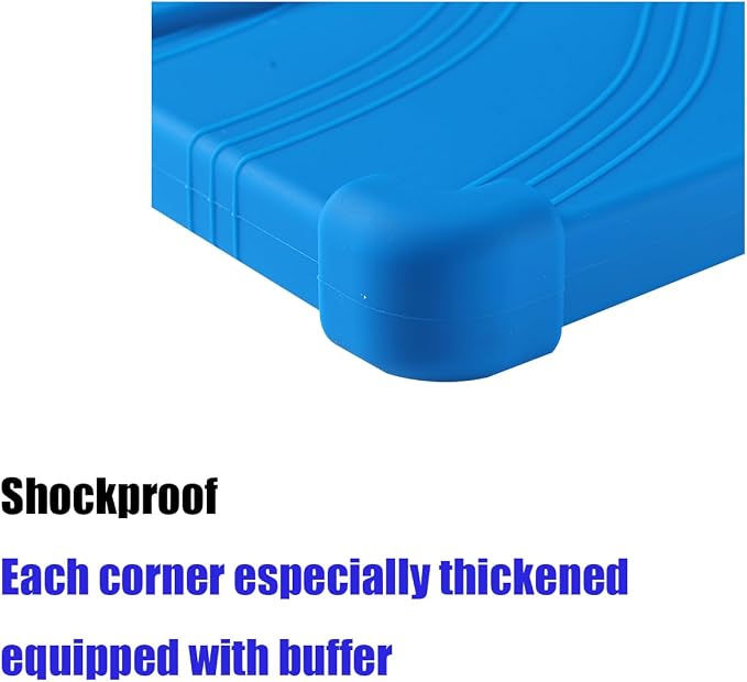 Silicone Case for SVITOO Tab 12 Inch Tablet Android 16 Tablet 12 InchSoft Friendly Adjustable Stand Cover for SVITOO 12 Tablet (Black)