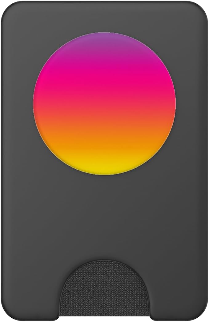 Sunset Ombre Gradient Purple Pink Orange Yellow PopSockets Adhesive PopGrip