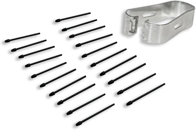 20 PCS Replacement Tips Compatible with Kindle Scribe Premium Pen | These pen tips increase friction20 PCS Black Pencil NibsProvide a tool for replacing pen tips