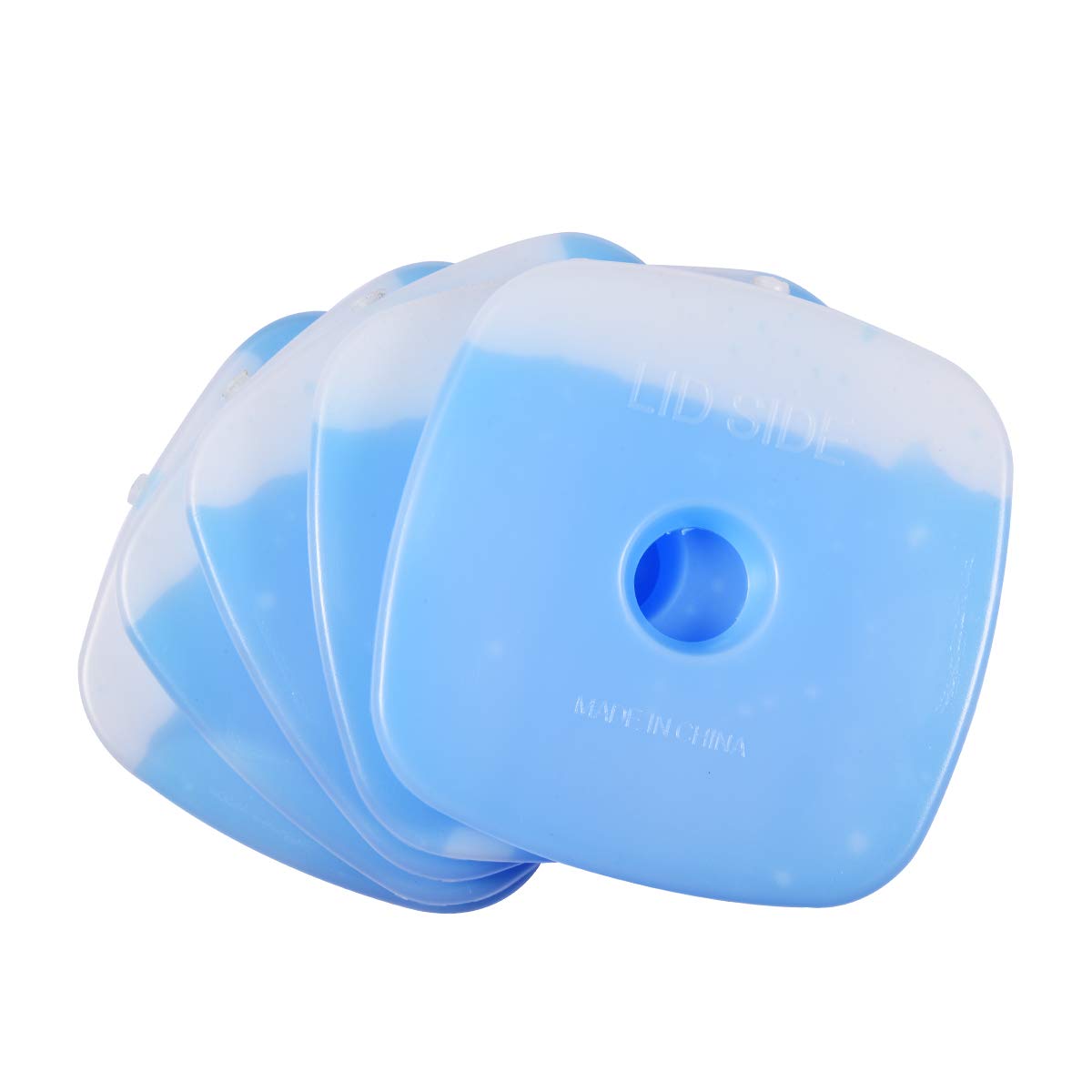 Cold Ice Pack Brick Reusable Long Lasting Cool Slim Thin Freezer Pack Cooler for Lunch Boxes Bag