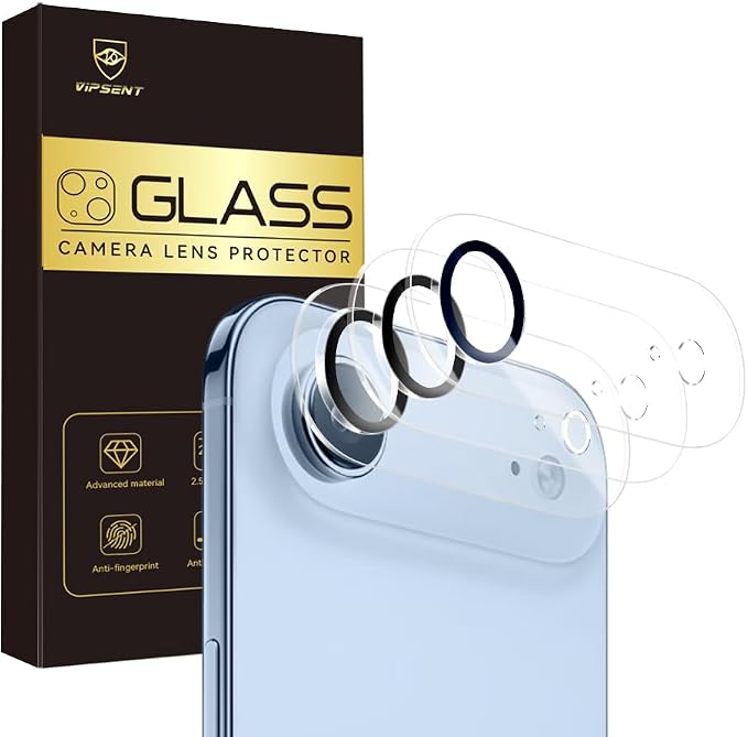 Camera Lens Protector for iPhone 13 Pro 6.1 &amp iPhone 13 Pro Max 6.79H Tempered Glass，Ultra HD Scratch Resistance Easy to Install，Case Friendly，[Does not Affect Night Shots] 3-Pack