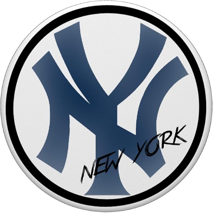 Blue Letters NY/New York PopSockets Adhesive PopGrip