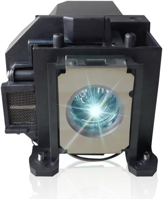 EL PLP57 Replacement Projector Lamp Bulb Compatible with Epson EPSON BrightLink 450Wi/455Wi/455WI-T, EB-440W, EB-455W, EB-460LW, EB-465i, H318A, H343A, H343B, H343C, PowerLite 450W/460 Projectors