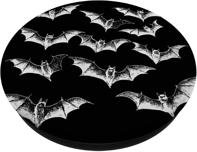 Halloween Bat Wings Spooky Animal Vampire Trick Or Treat PopSockets PopGrip for MagSafe