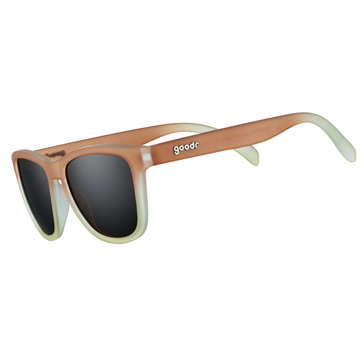 goodr Three Parts Tee Polarized Sunglasses, Medium Sized (OG)
